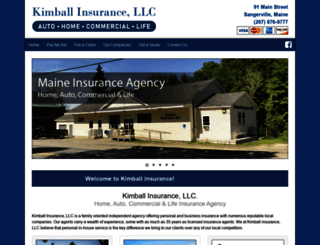 kimballinsuranceagency.com screenshot