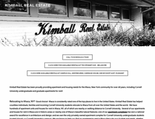 kimballrentals.com screenshot