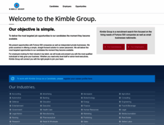 kimble-group.com screenshot