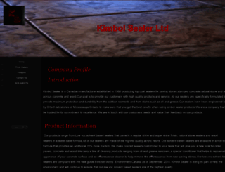 kimbolsealer.com screenshot