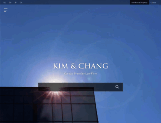 kimchang.com screenshot
