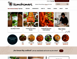 kimchimari.com screenshot
