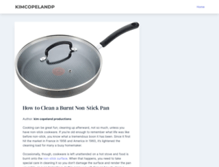 kimcopelandproductions.com screenshot
