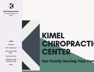 kimelchiropractic.com screenshot