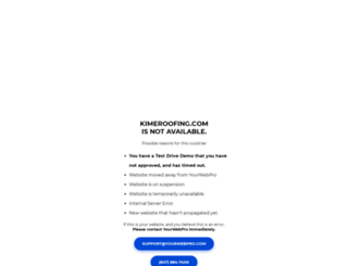 kimeroofing.com screenshot