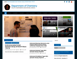 kimia.ub.ac.id screenshot
