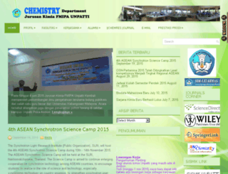 kimia.unpatti.ac.id screenshot