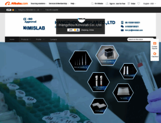 kimislab.en.alibaba.com screenshot