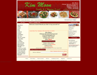kimmoonchinese.com screenshot