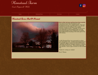 kimsteadfarm.com screenshot