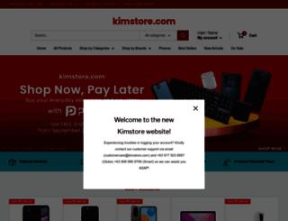 kimstore.com.ph screenshot