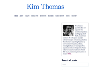 kimthomas.co.uk screenshot