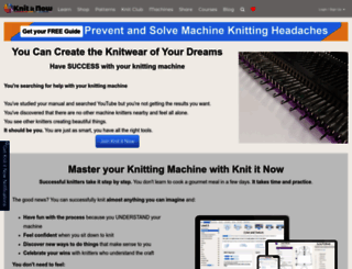 kin.knititnow.com screenshot