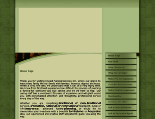 kincaidfuneralservices.com screenshot