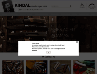 kindal.fr screenshot