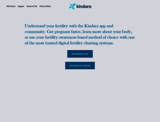 kindara.com screenshot