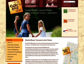 kinder-raus.de screenshot