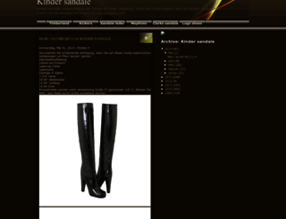 kinder-sandale.blogspot.de screenshot
