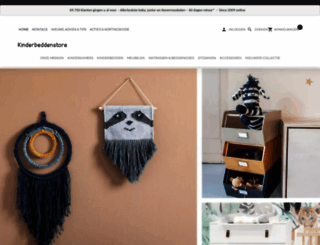 kinderbeddenstore.nl screenshot