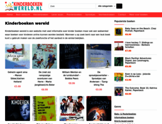 kinderboekenwereld.nl screenshot