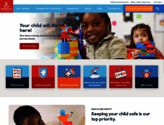 kindercare.com screenshot