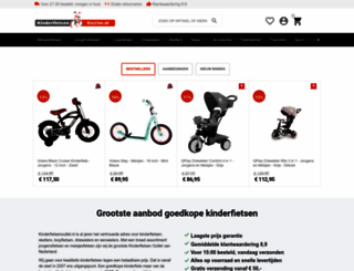 kinderfietsenoutlet.nl screenshot