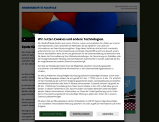 kindergeburtstagsspiele.net screenshot