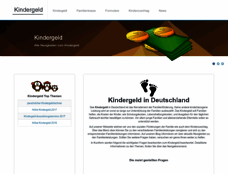 kindergeldinfo.de screenshot