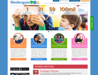 kindergym.com.mx screenshot