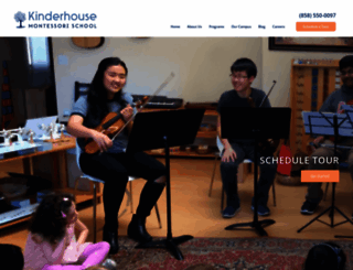 kinderhousemontessori.com screenshot