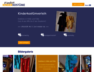 kinderkostueme.com screenshot