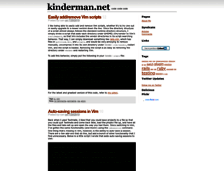 kinderman.net screenshot