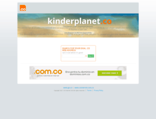 kinderplanet.co screenshot