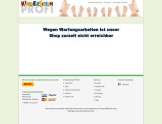 kinderschuh-profi.com screenshot