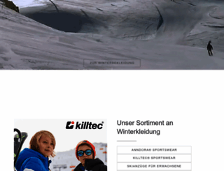 kinderskianzug.de screenshot