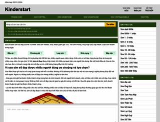 kinderstart.com screenshot