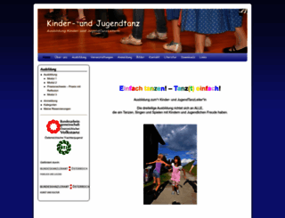 kinderundjugendtanz.at screenshot