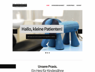 kinderzahnarzt-freising.de screenshot