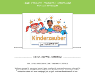 kinderzauber.com screenshot
