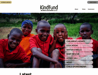 kindfund.com screenshot
