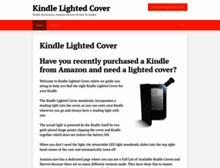 kindlelightedcover.com screenshot