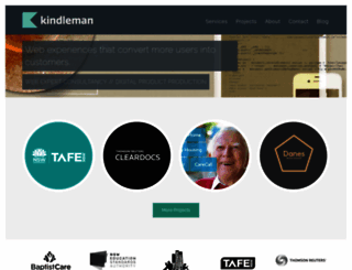 kindleman.com.au screenshot