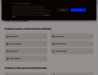 kindlustus.ee screenshot