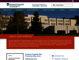 kindredhospitalsfba.com screenshot
