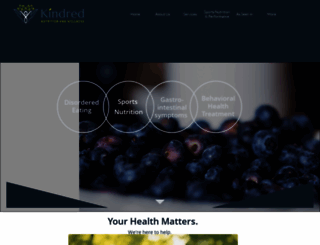 kindrednutrition.com screenshot