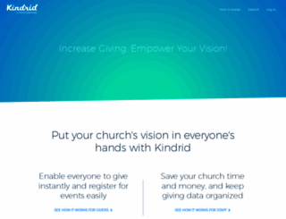 kindrid.com screenshot