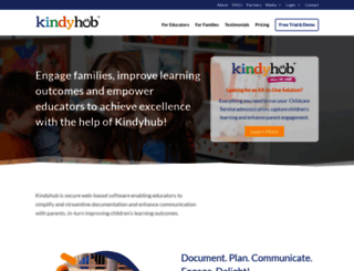 kindyhub.com.au screenshot