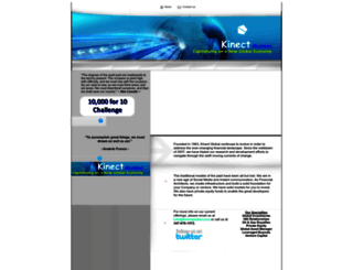 kinectglobal.com screenshot