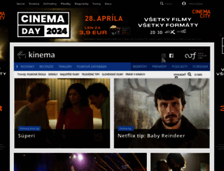 kinema.sk screenshot