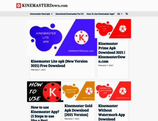 kinemasterdown.com screenshot